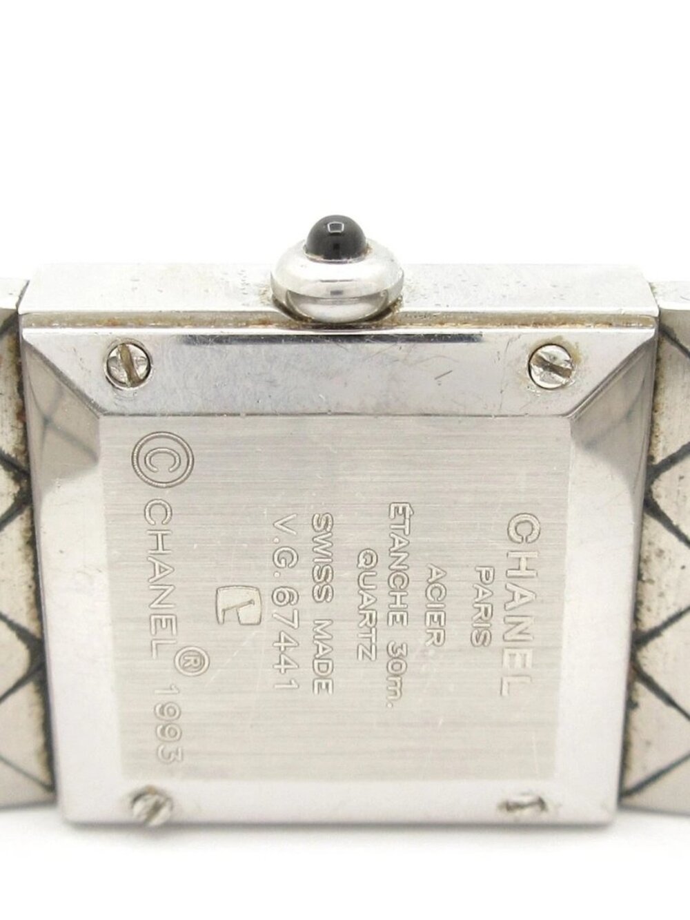 CHANEL Matelasse H0009 Silver Women's Wrist Watch - Picture 3 of 16